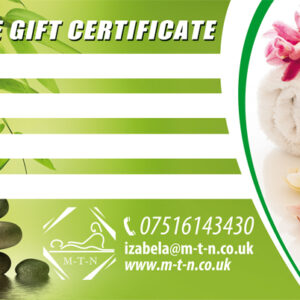 Massage Gift Vouchers & Gift Cards
